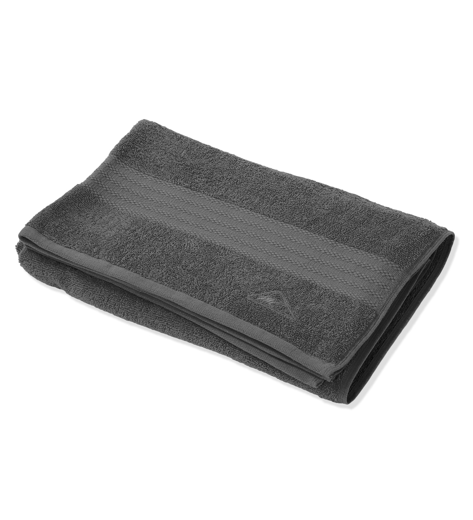 Grey Pure Cotton Solid 380 GSM Bath Towel 1 Piece (Jazz Collection) - Image 4