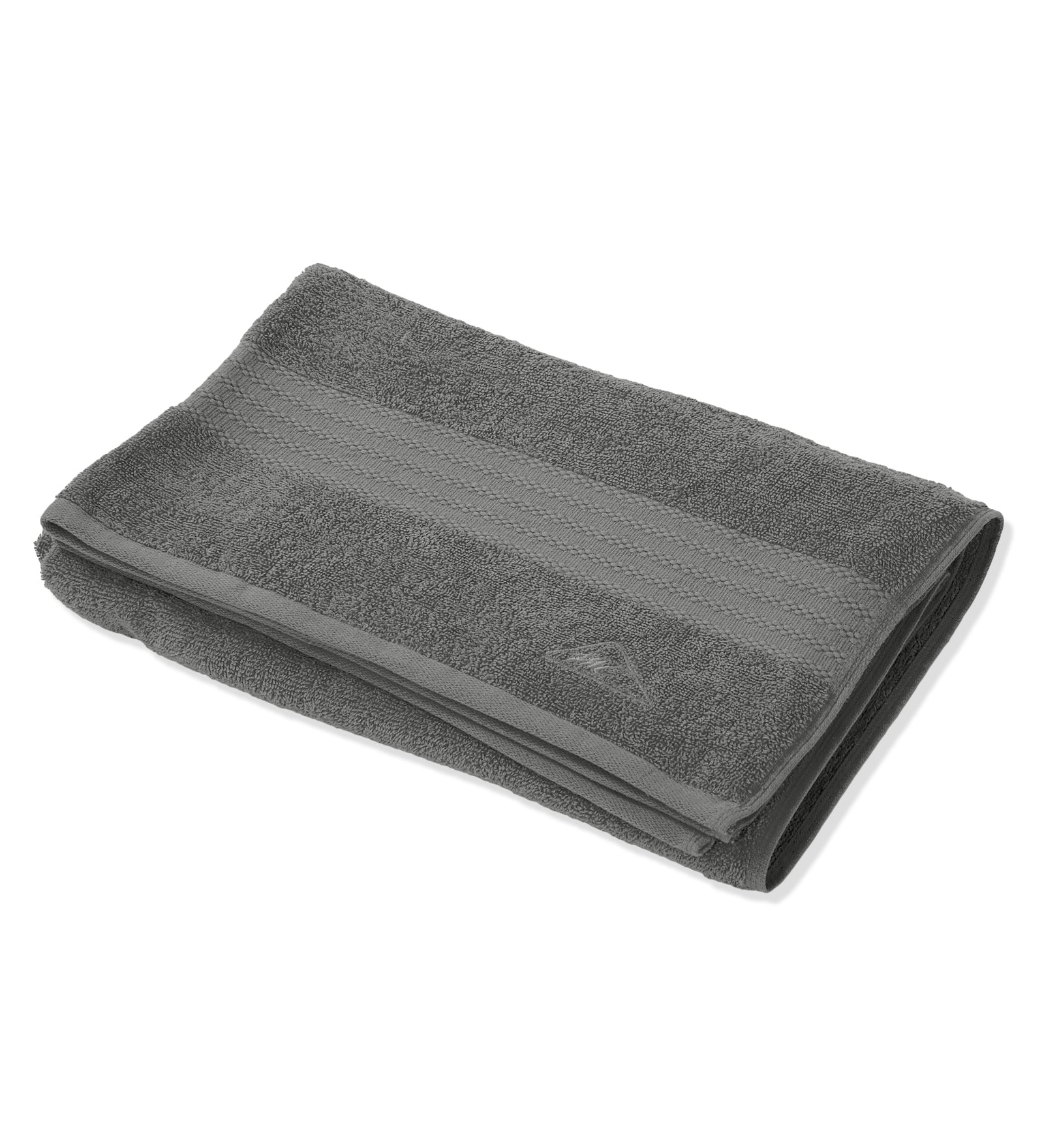 Grey Pure Cotton Solid 380 GSM Bath Towel 1 Piece (Jazz Collection) - Image 4