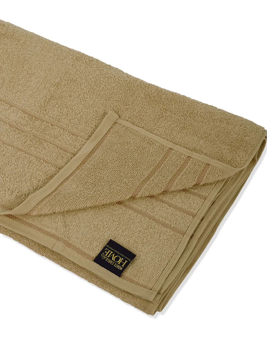 Khaki Pure Cotton Solid 340 GSM Car Towel 1 Piece (Soho Collection) - Image 4