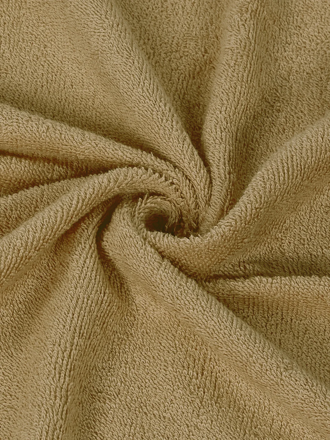 Khaki Pure Cotton Solid 340 GSM Car Towel 1 Piece (Soho Collection) - Image 6