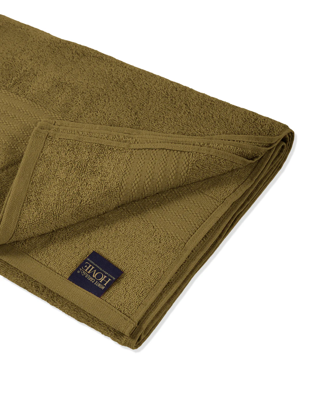 Khaki Pure Cotton Solid 380 GSM Car Towel 1 Piece (Jazz Collection) - Image 4