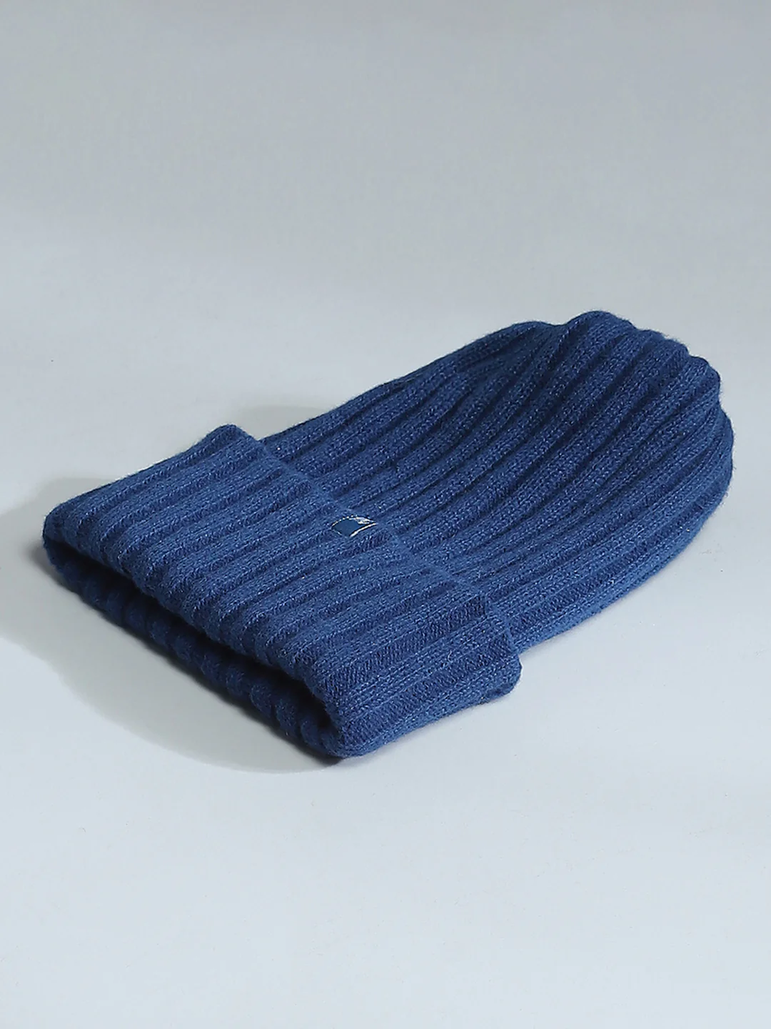 Kids Blue Self Design Cap - Image 6