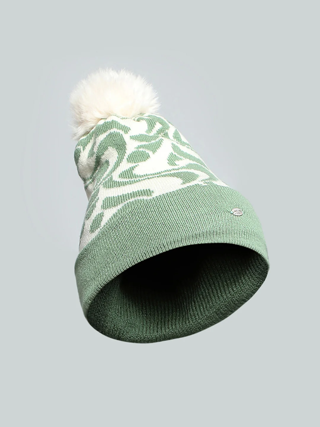 Kids Green Self Design Cap - Image 2