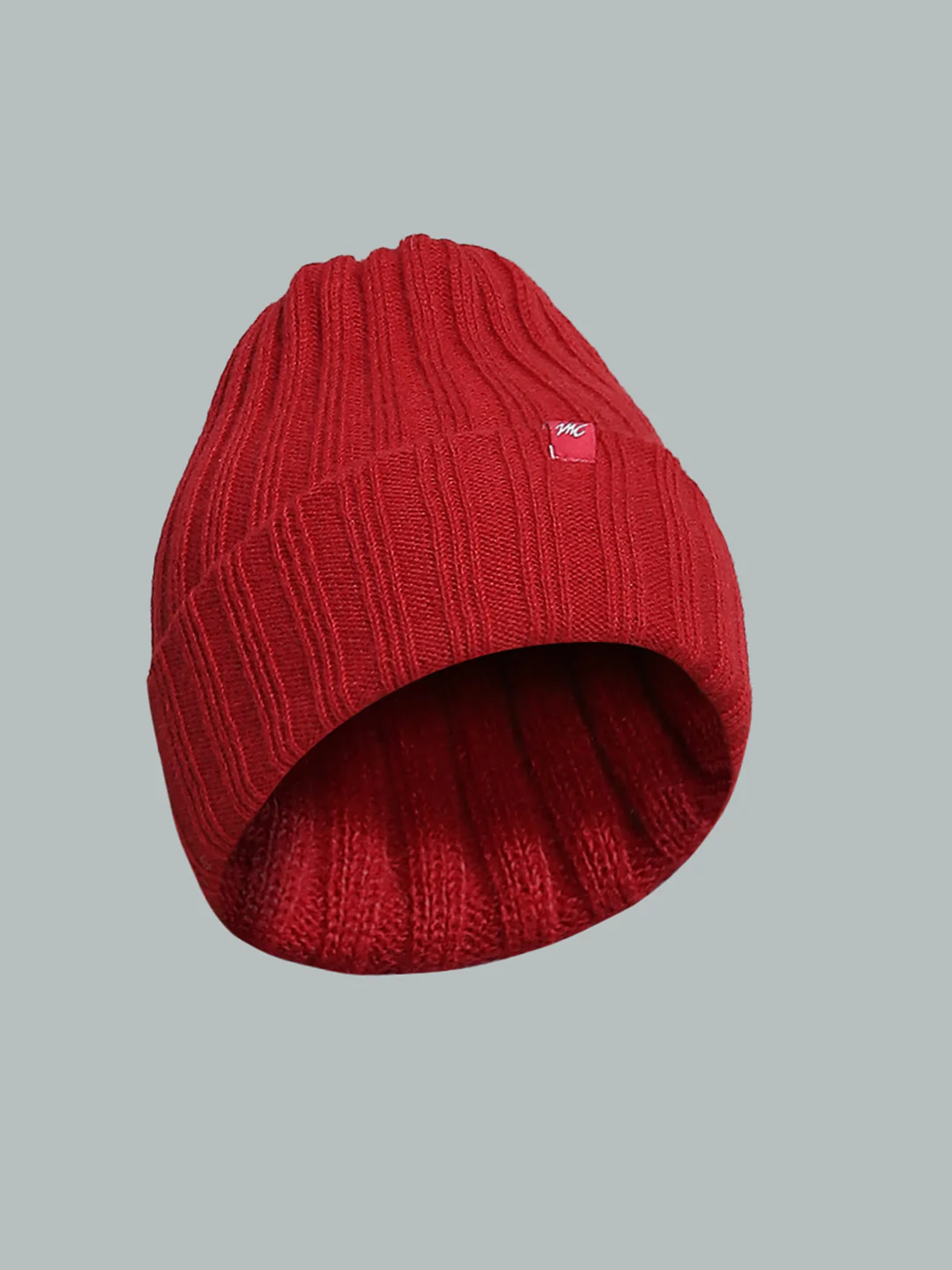 Kids Maroon Self Design Cap - Image 2