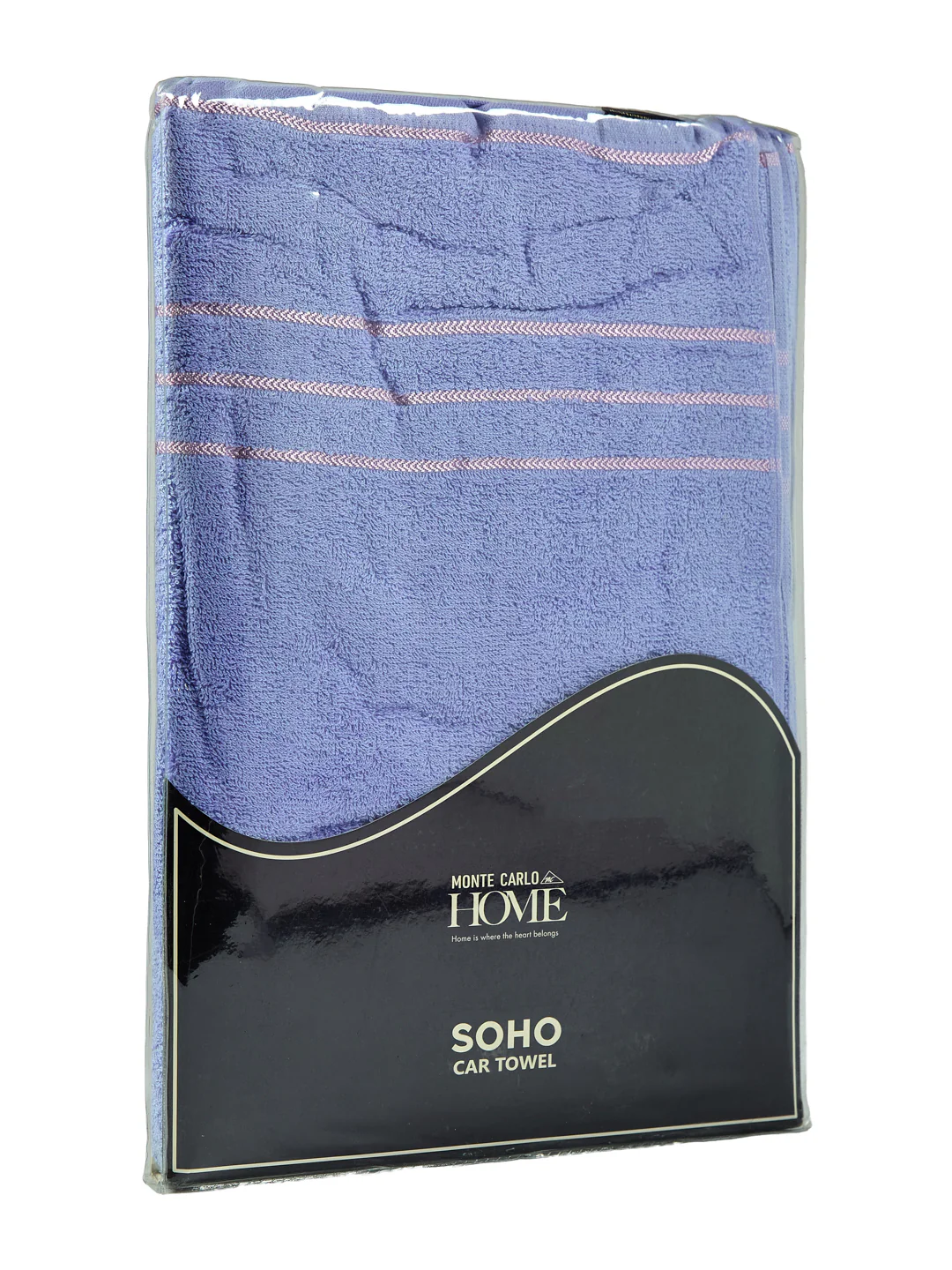 Lavender Pure Cotton Solid 340 GSM Car Towel 1 Piece (Soho Collection) - Image 8