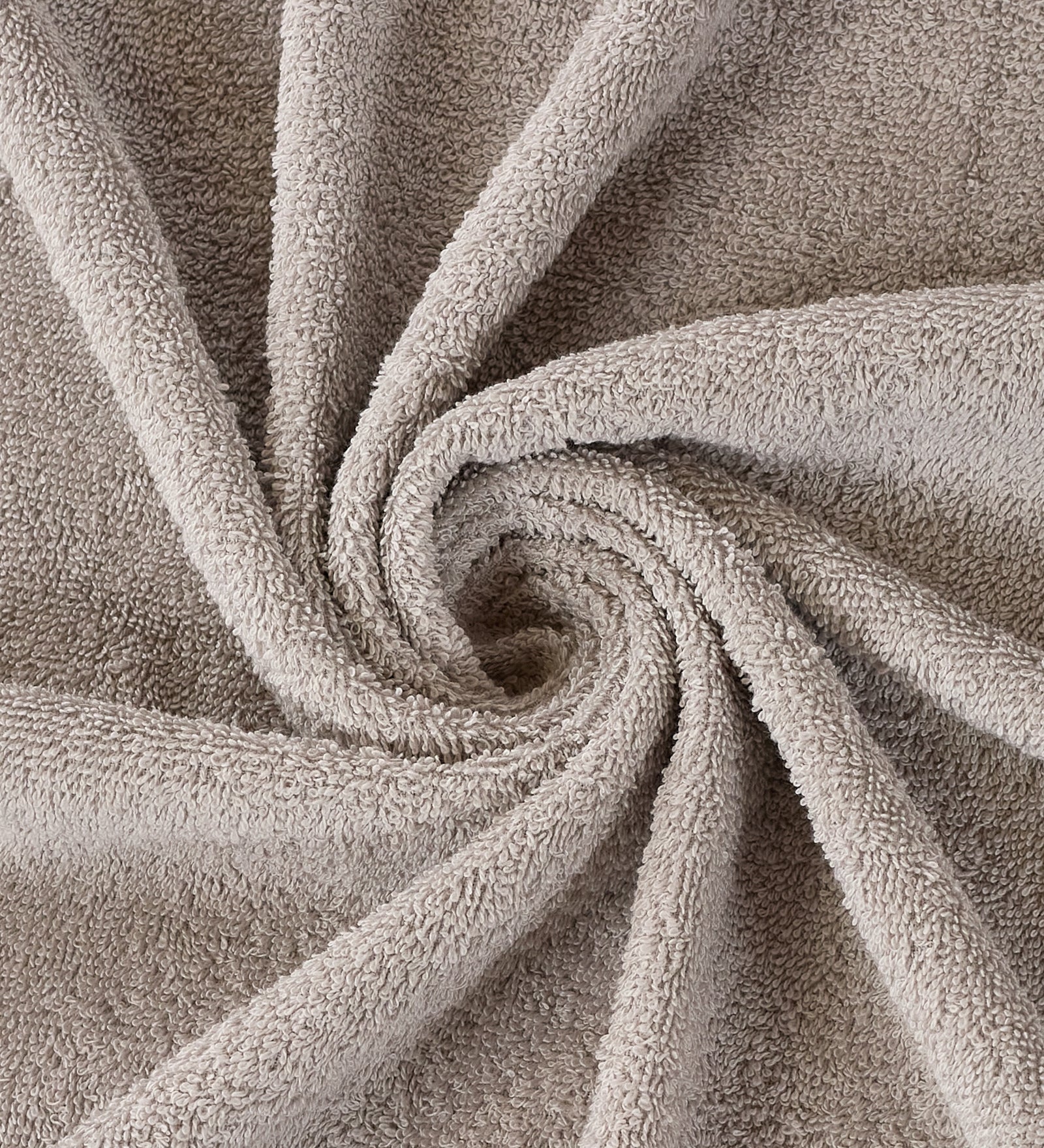Light Grey Pure Cotton Solid 450 GSM Bath Towel 1 Piece (Oasis Collection) - Image 7