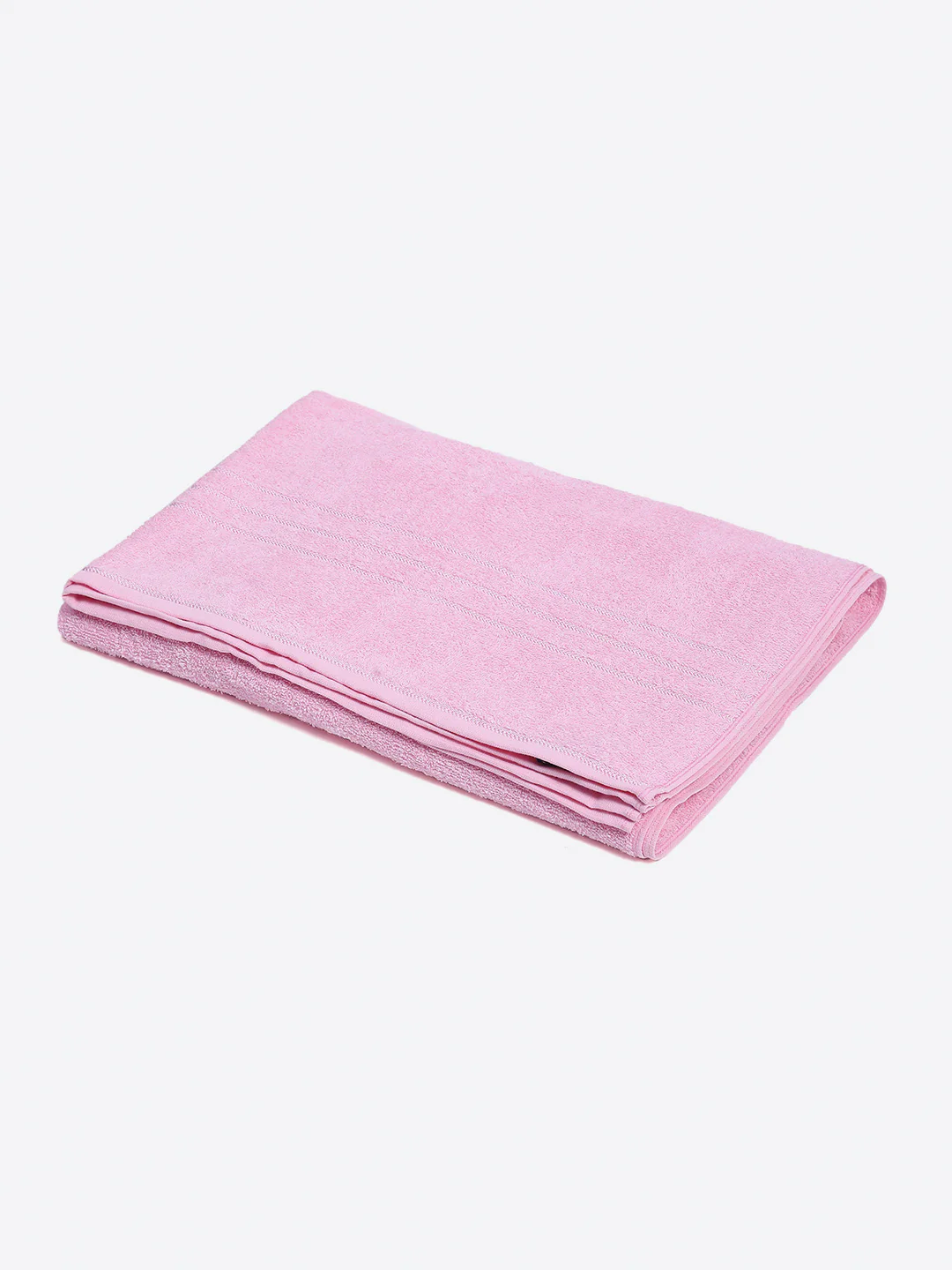 Light Pink Cotton Solid 350 GSM Car Towel (Soho) - Image 2