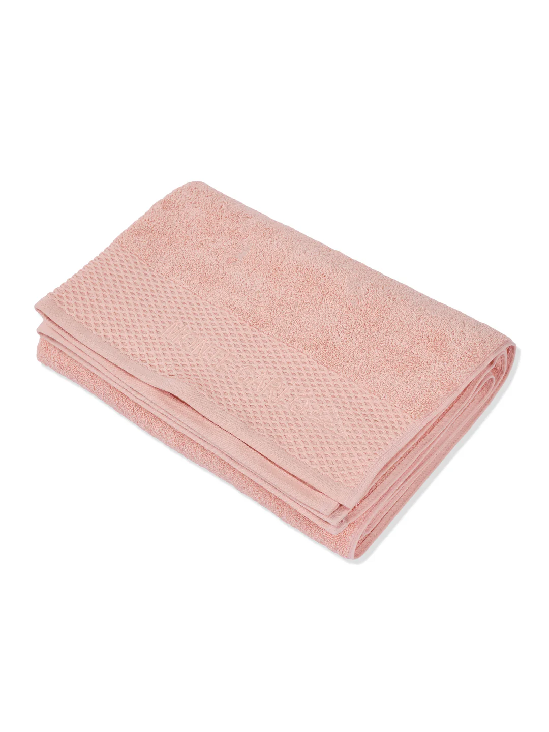 Luxury Dusty Pink 100% Cotton Solid 650 GSM Bath Towel Egyptian 1 Pc Box Pack - Image 4