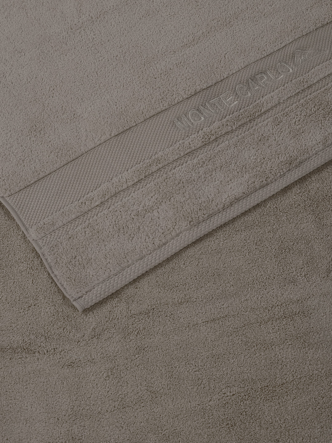 Luxury Grey 100% Cotton Solid 625 GSM Bath Towel Eusapia 1 Pc Box Pack - Image 6