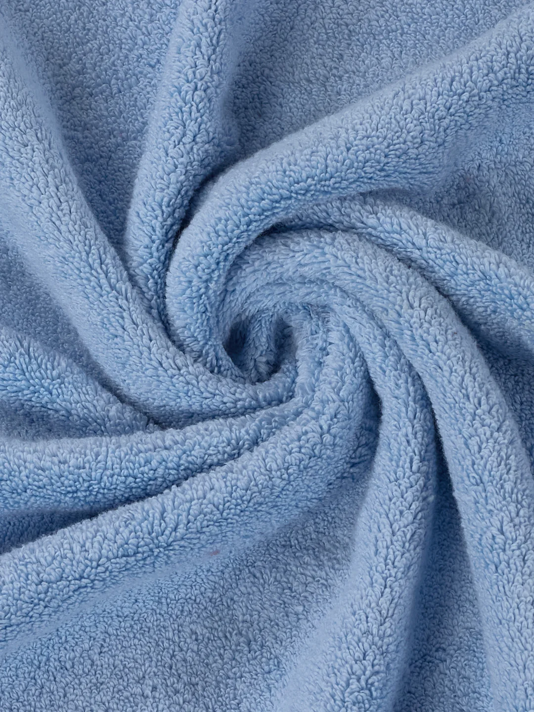 Luxury Light Blue 100% Cotton Solid 625 GSM Bath Towel Eusapia 1 Pc Box Pack - Image 7