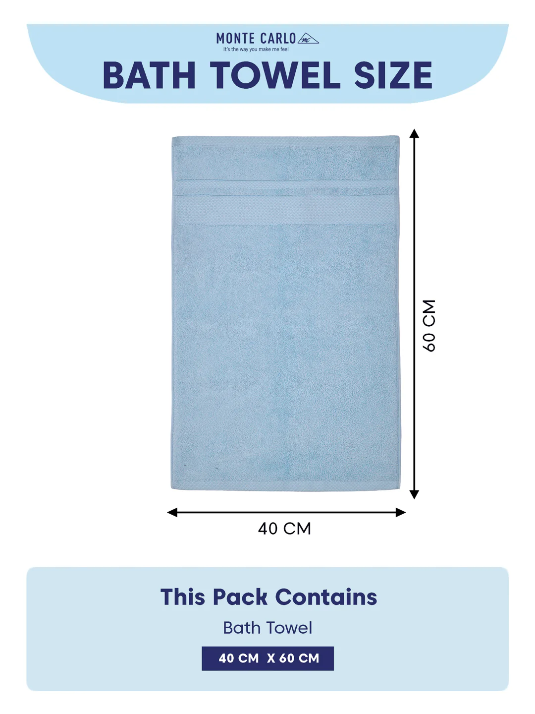 Luxury Light Blue 100% Cotton Solid 625 GSM Hand Towel Eusapia 2 Pc Set Box Pack - Image 10