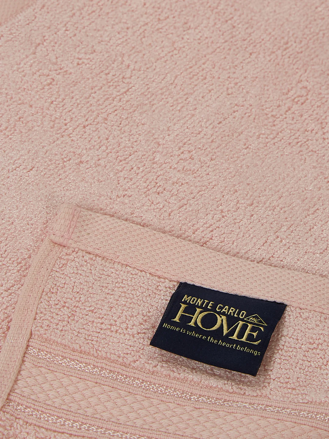 Luxury Light Pink Solid 600 GSM Face Towel 4 Pc Set (Eco Bamboo Collection) - Image 6