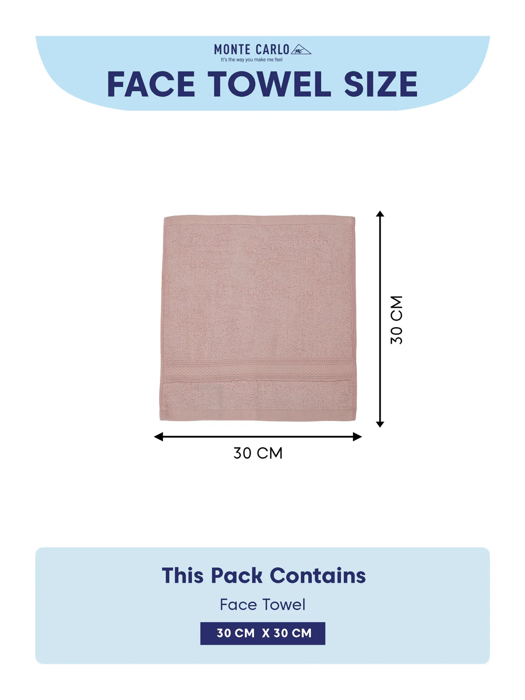Luxury Light Pink Solid 600 GSM Face Towel 4 Pc Set (Eco Bamboo Collection) - Image 7