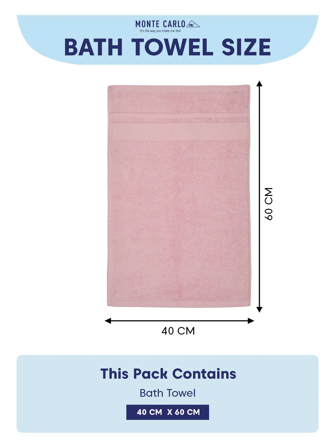 Luxury Pink 100% Cotton Solid 625 GSM Hand Towel Eusapia 2 Pc Set Box Pack - Image 10