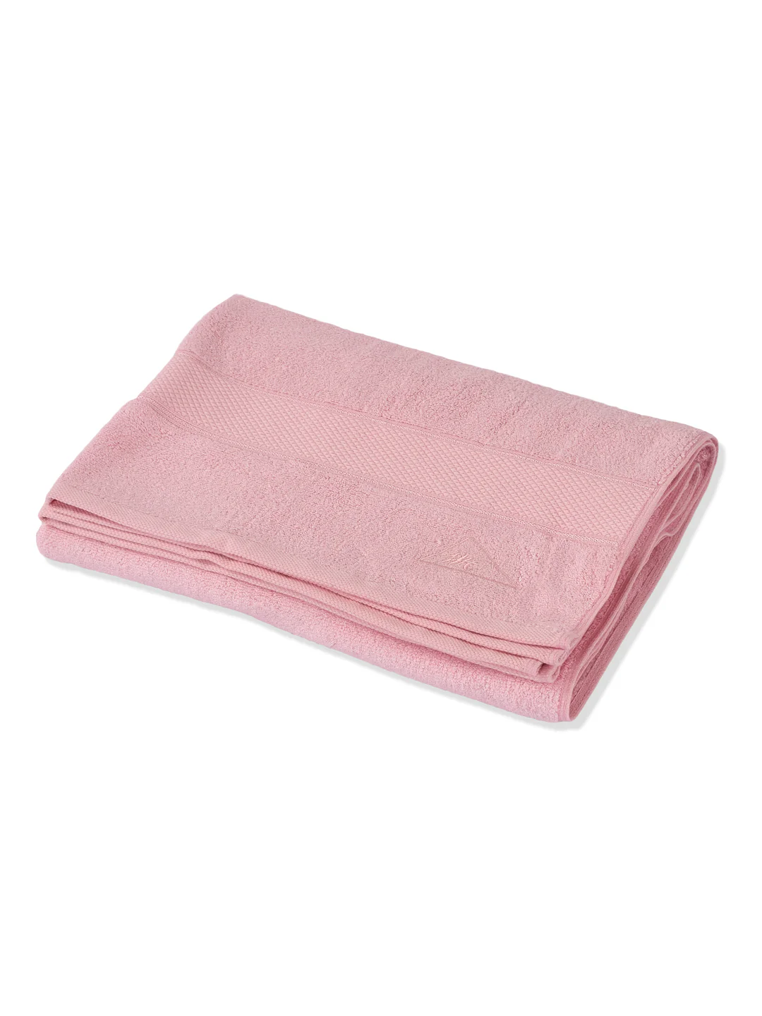 Luxury Pink Bamboo Cotton Solid 600 GSM Bath Towel Eco Bamboo 1 Pc Pvc Pack - Image 4