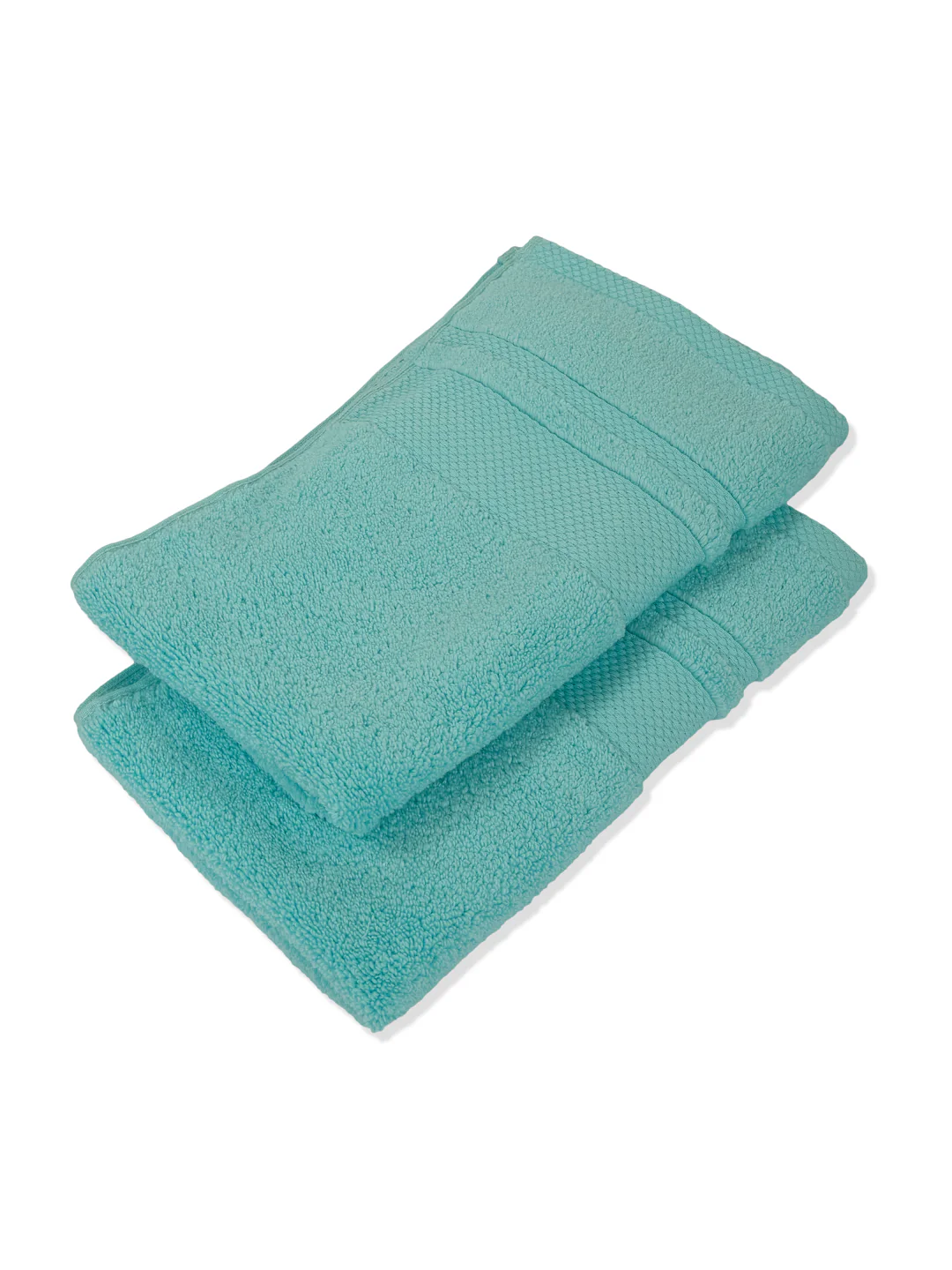 Luxury Sea Green 100% Cotton Solid 625 GSM Hand Towel Eusapia 2 Pc Set Box Pack - Image 6