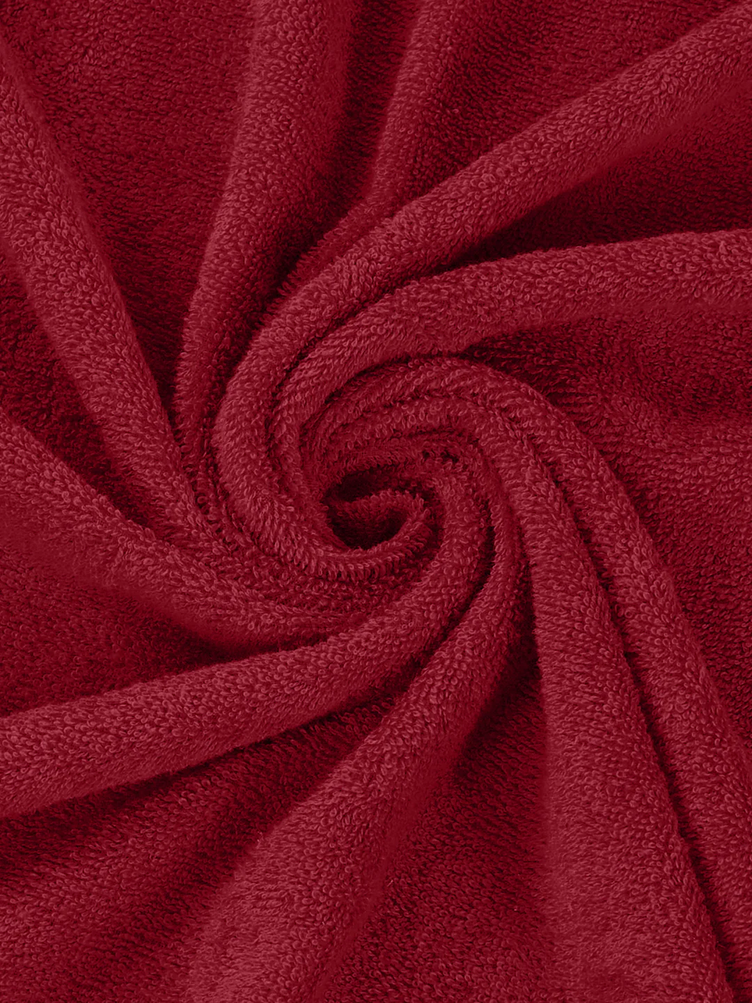 Maroon Pure Cotton Solid 380 GSM Car Towel 1 Piece (Jazz Collection) - Image 6