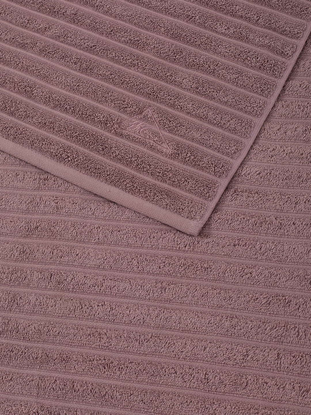 Mauve & Dusty Pink 100% Cotton Solid 500 GSM Bath Towel Sensations 4 Pc Set Gifting Box Pack - Image 11