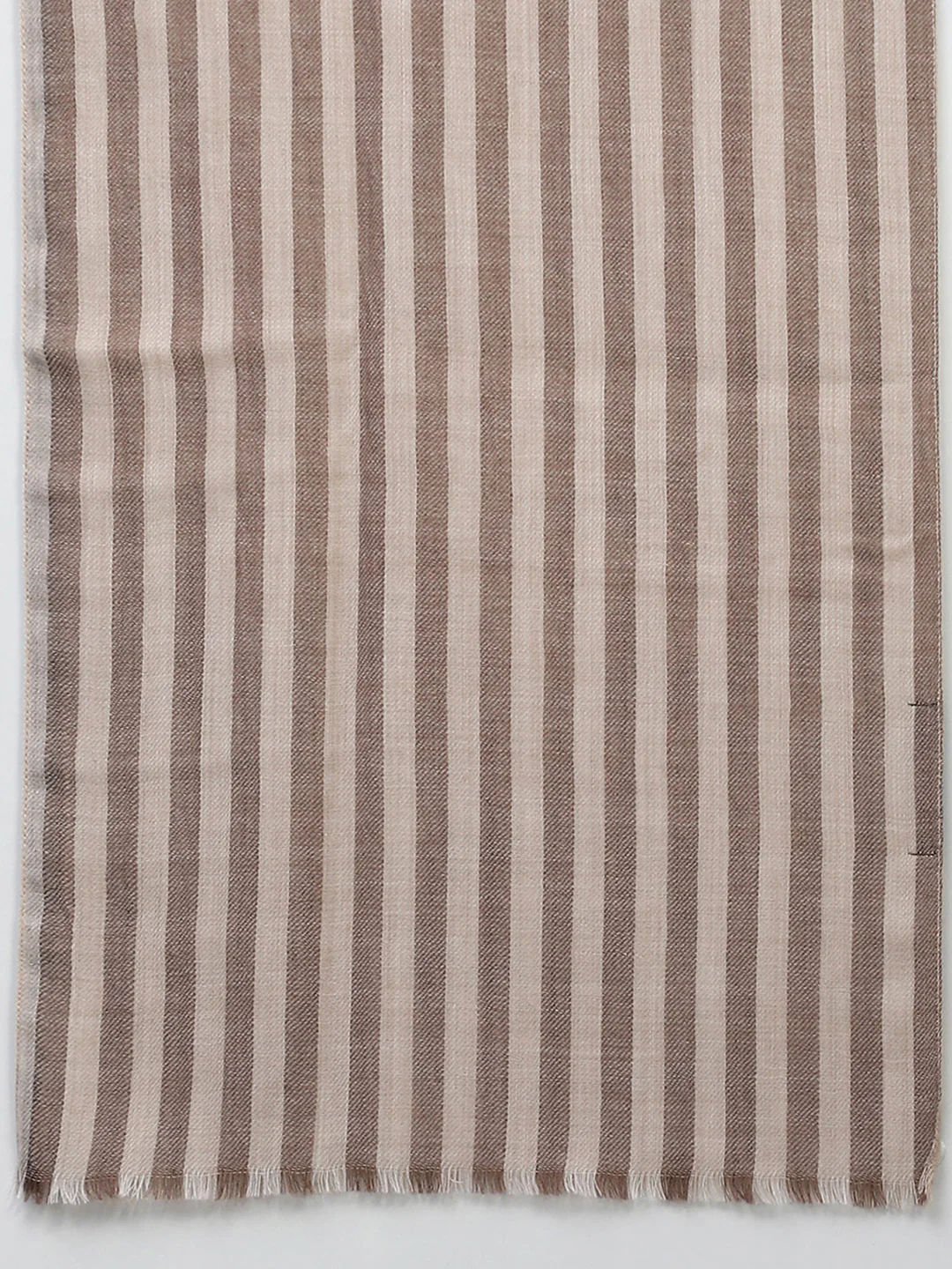 Men Beige Self Design Muffler - Image 7