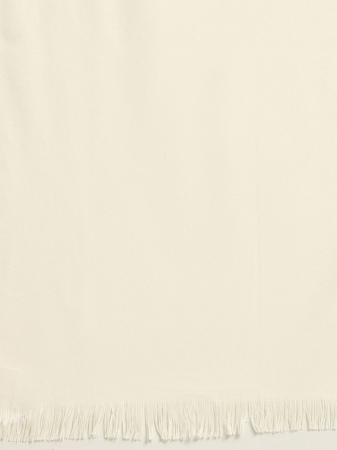 Men Beige Solid Lohi Shawl - Image 7
