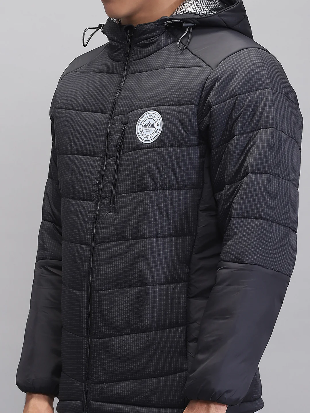 Rock.it Men Black Solid Hooded Full Sleeve Jacket - Image 7