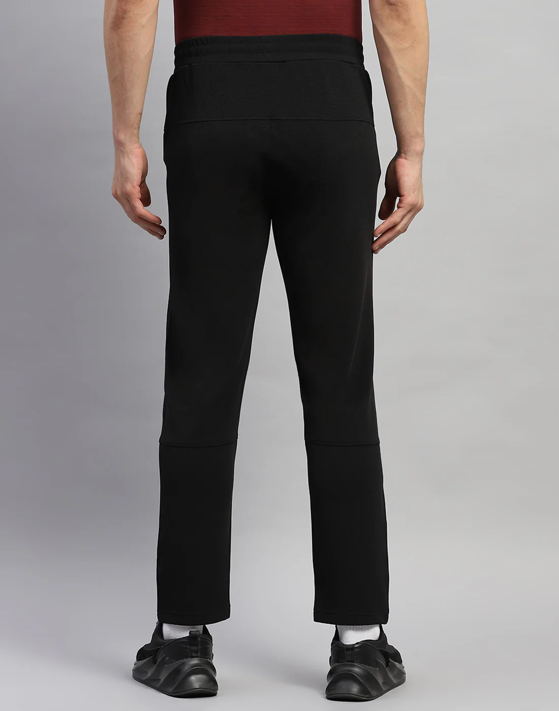 Rock.it Men Black Solid Regular Fit Lower - Image 5
