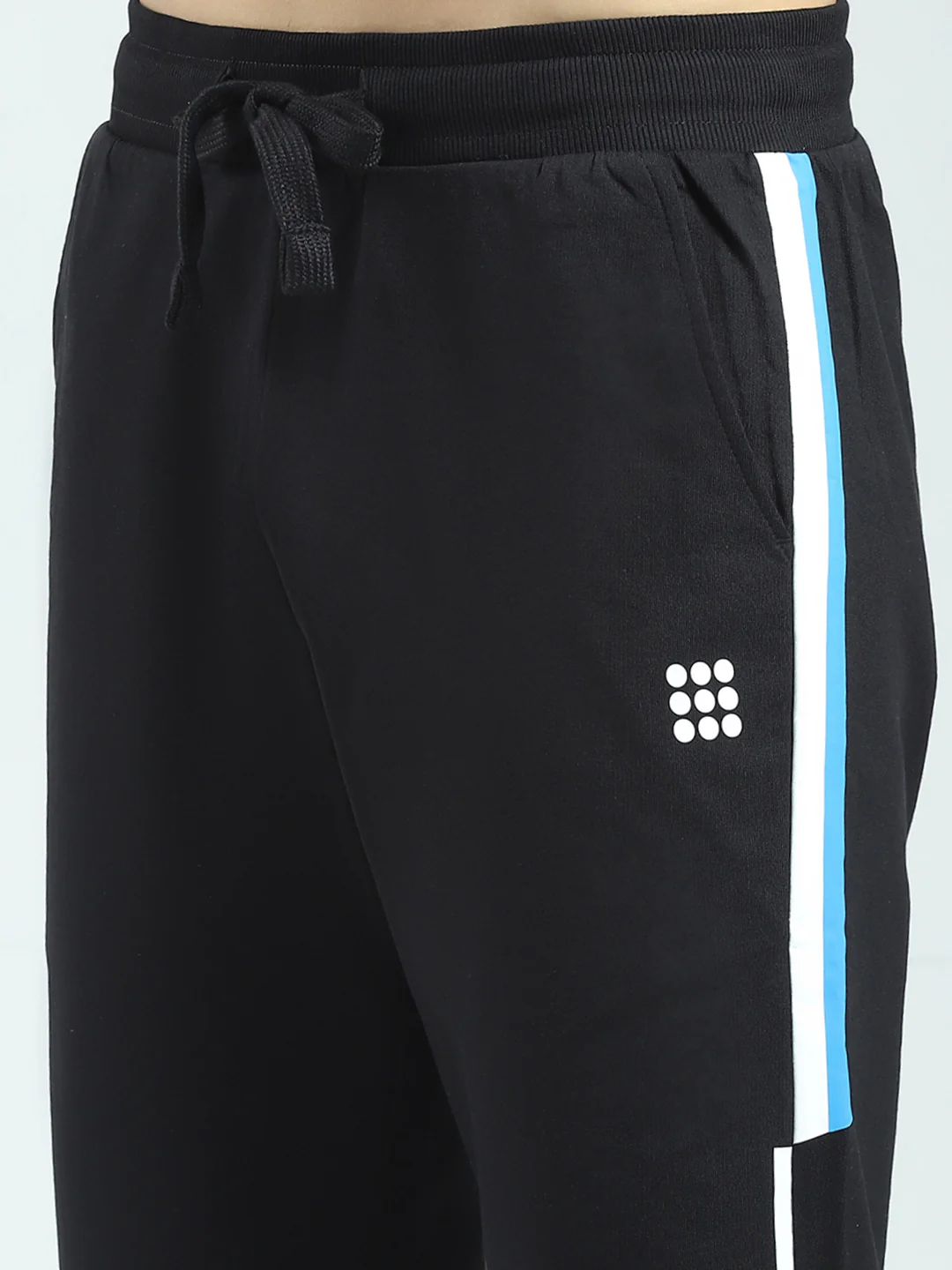Rock.it Men Black Solid Regular Fit Lower - Image 6