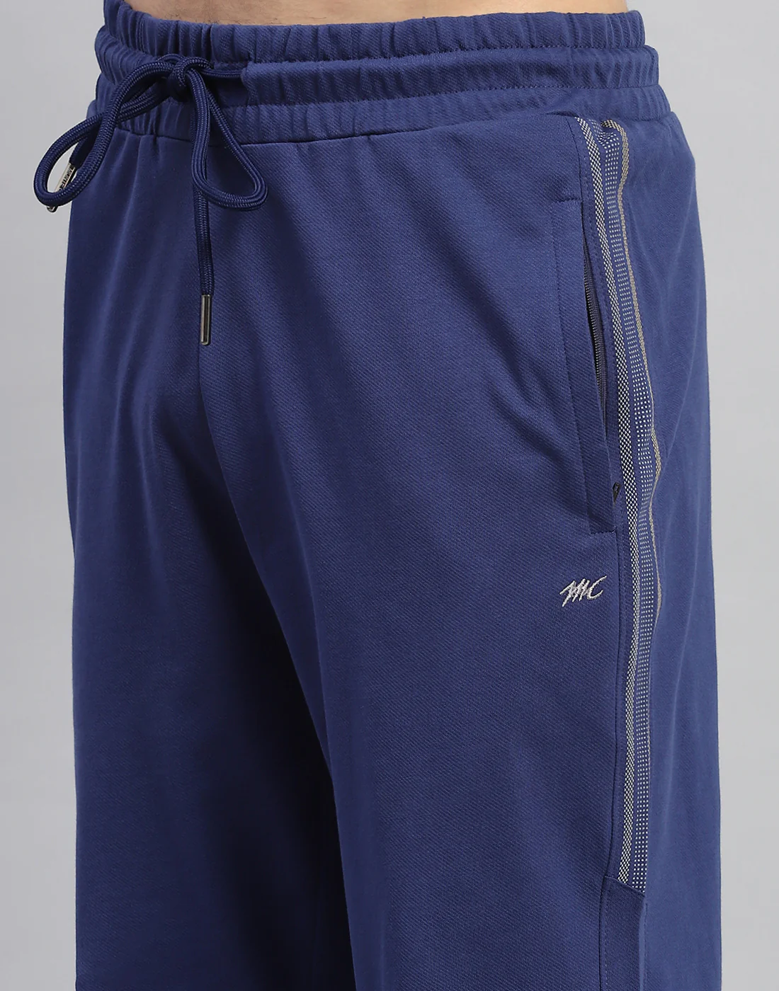 Men Blue Solid  Half Sleeve Lower Set - Image 8