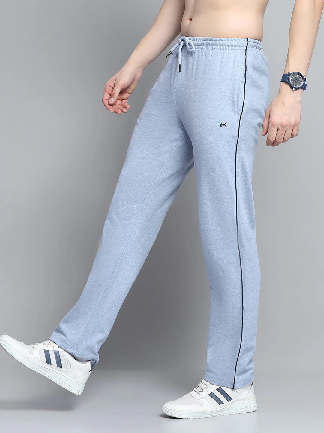 Men Blue Solid   Lower - Image 3