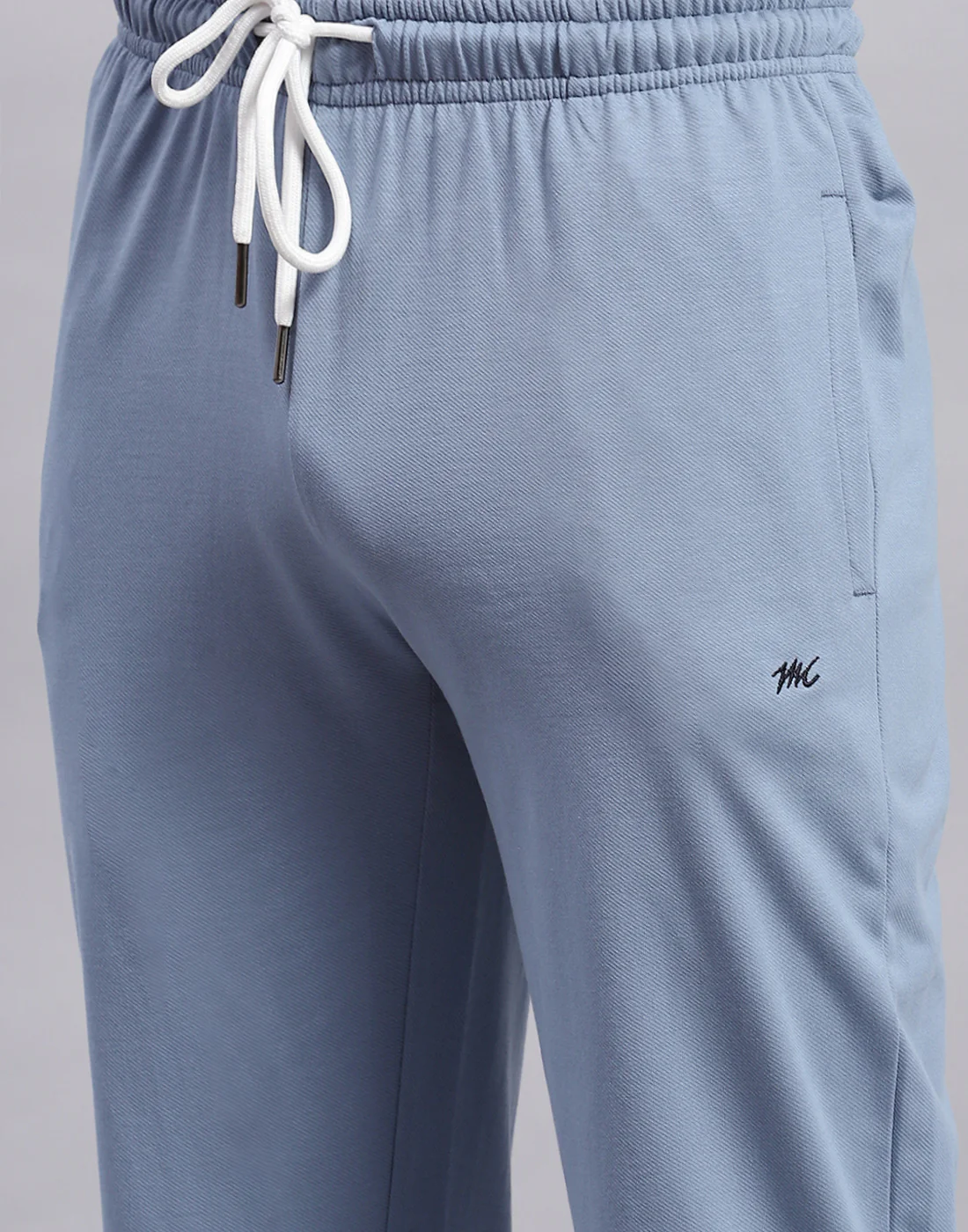 Men Blue Solid Polo Collar Half Sleeve Lower Set - Image 8
