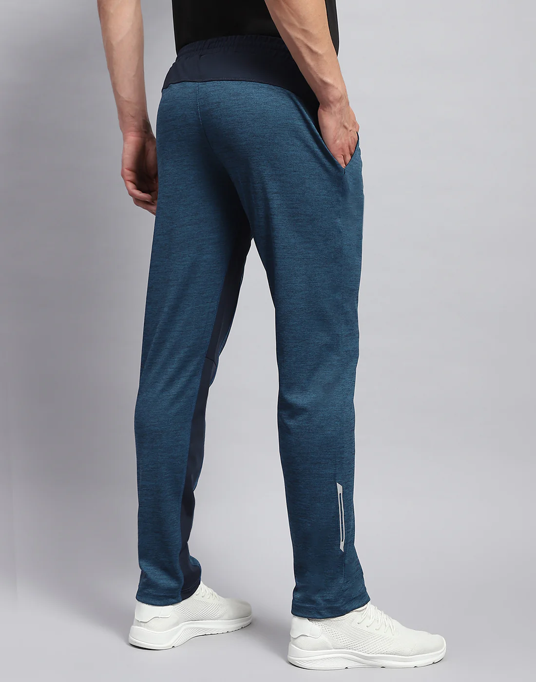 Rock.it Men Blue Solid Regular Fit Lower - Image 5