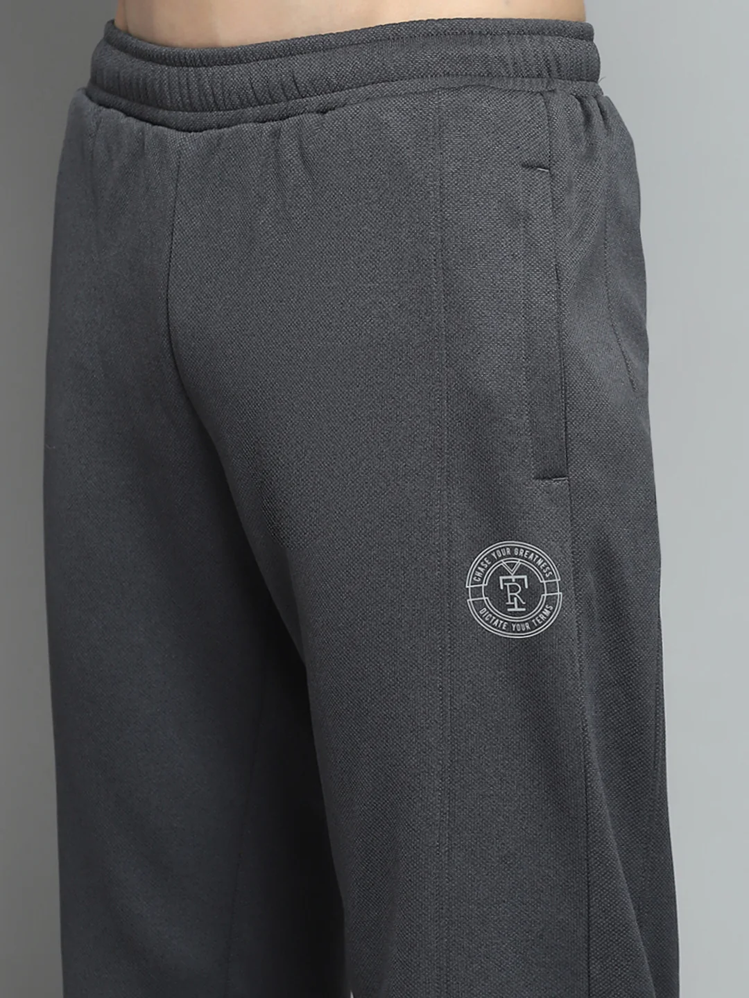 Rock.it Men Charcoal Printed   Lower - Image 6