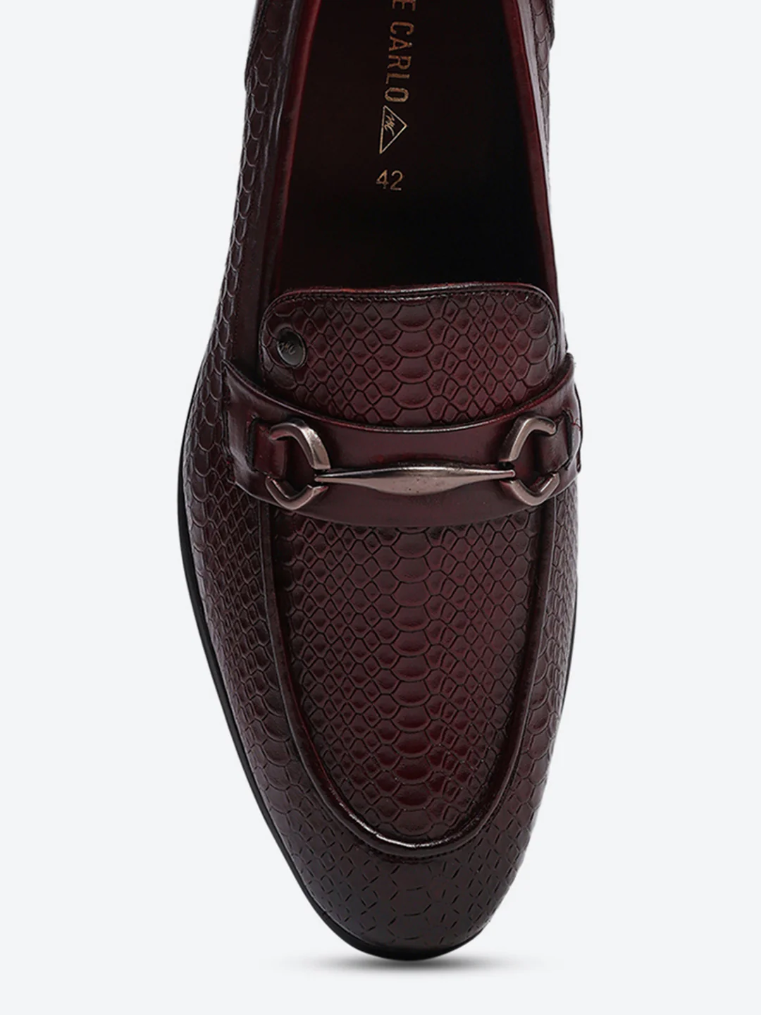 Monte Carlo Cherry Horsebit Loafers for Men - Image 7