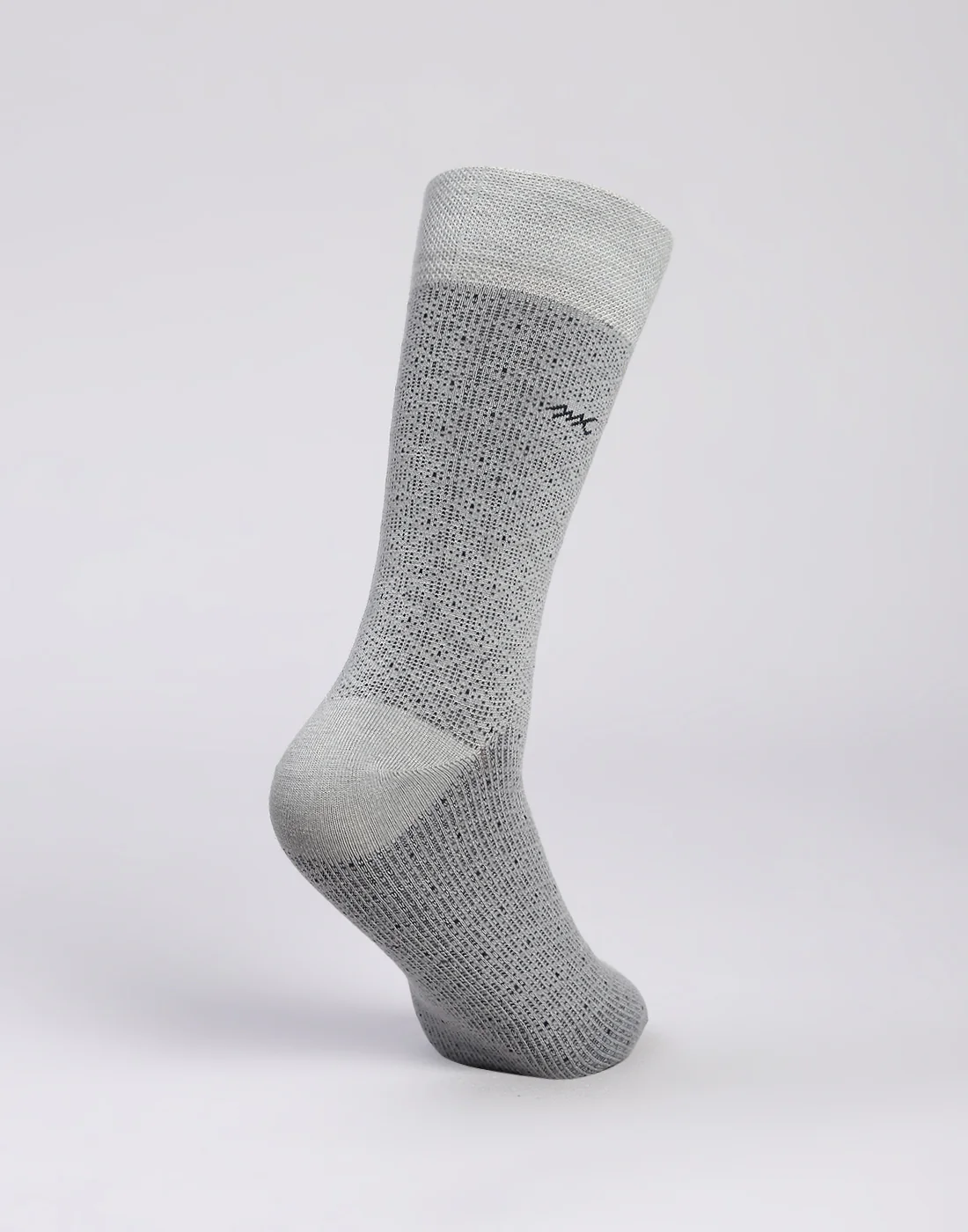 Men Cotton Blend Solid Calf Length Socks (1 Pair) - Image 4