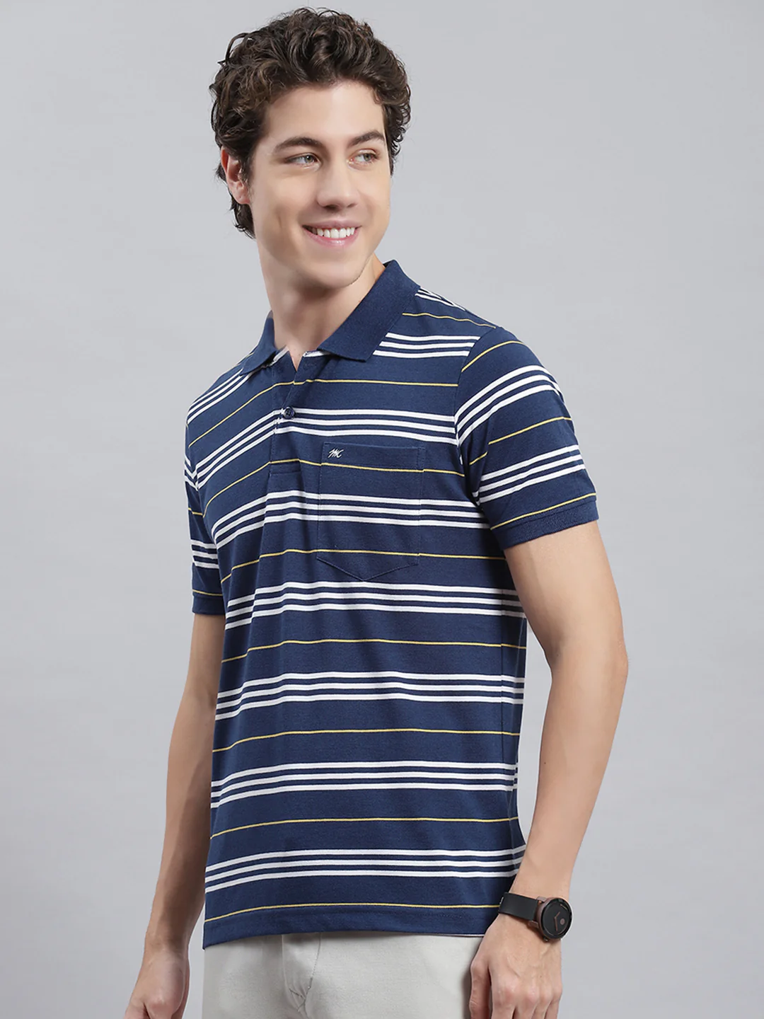 Men Denim Printed T-Shirt - Image 4