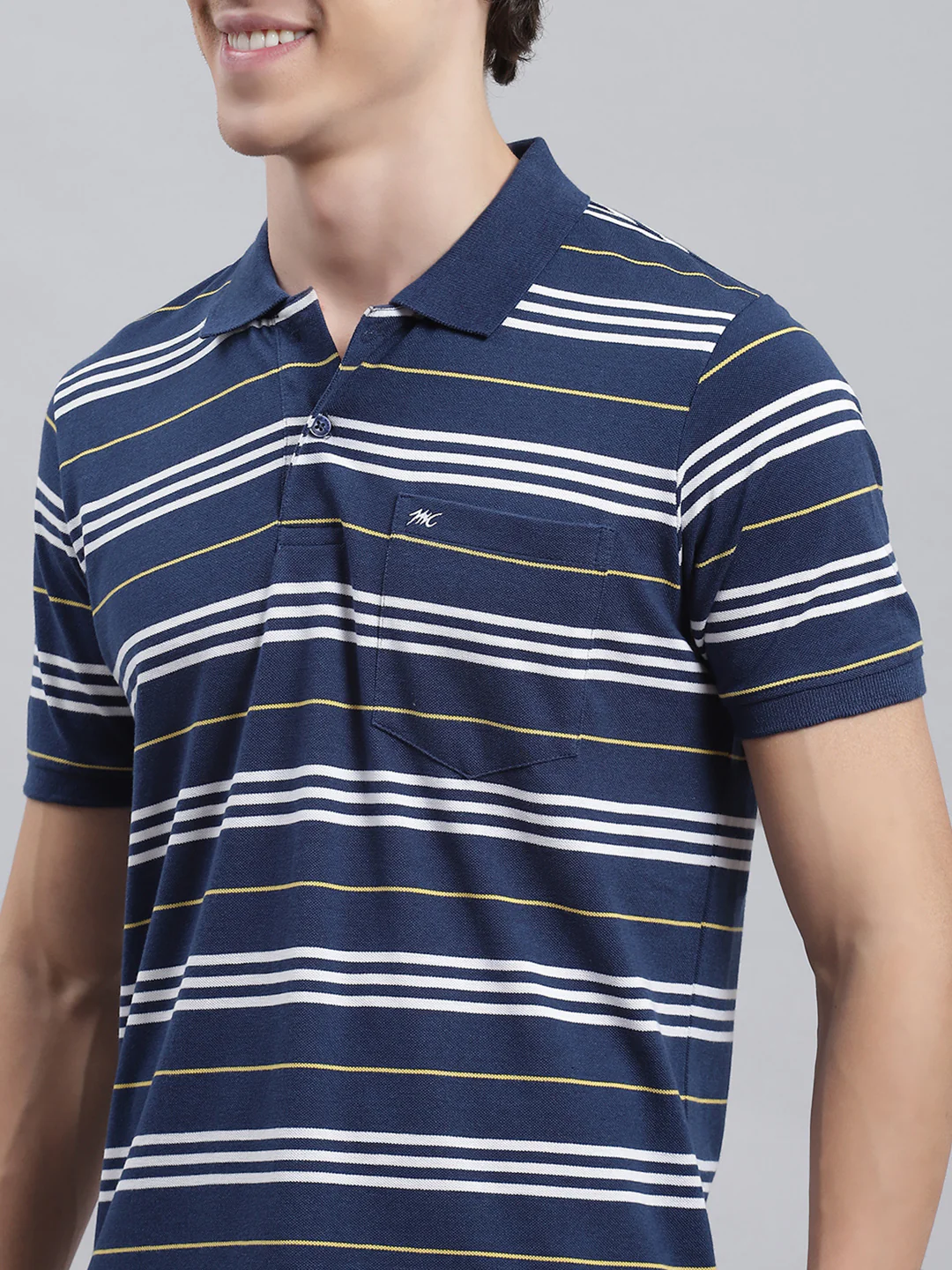 Men Denim Printed T-Shirt - Image 6