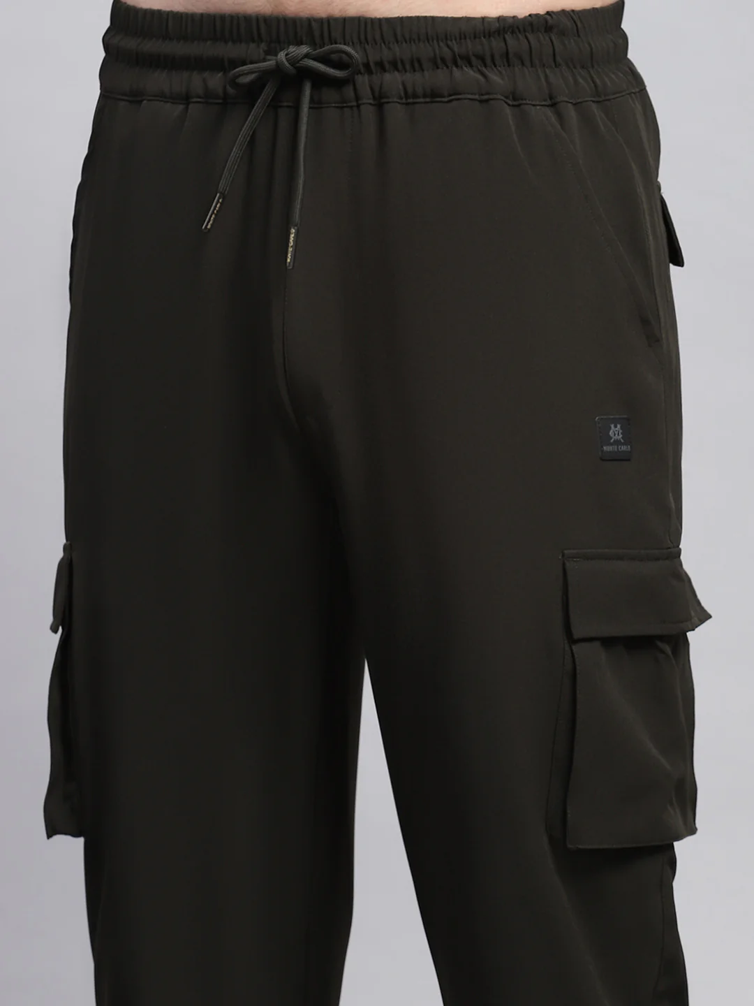 Men Green Solid Regular Fit Lower - Image 6