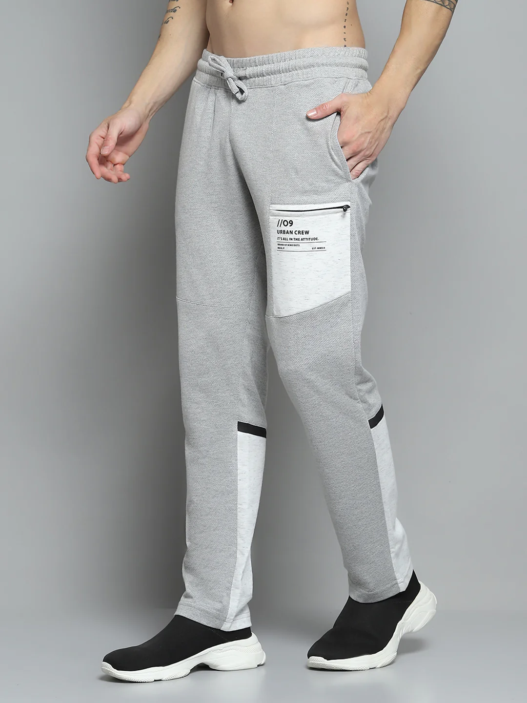 Rock.it Men Grey Printed Lower - Image 3