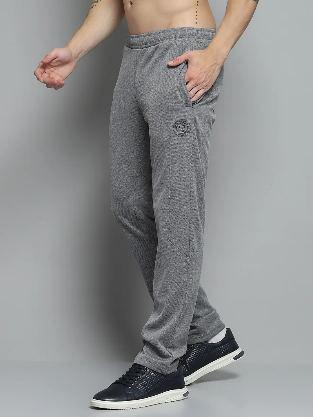 Rock.it Men Grey Printed   Lower - Image 3