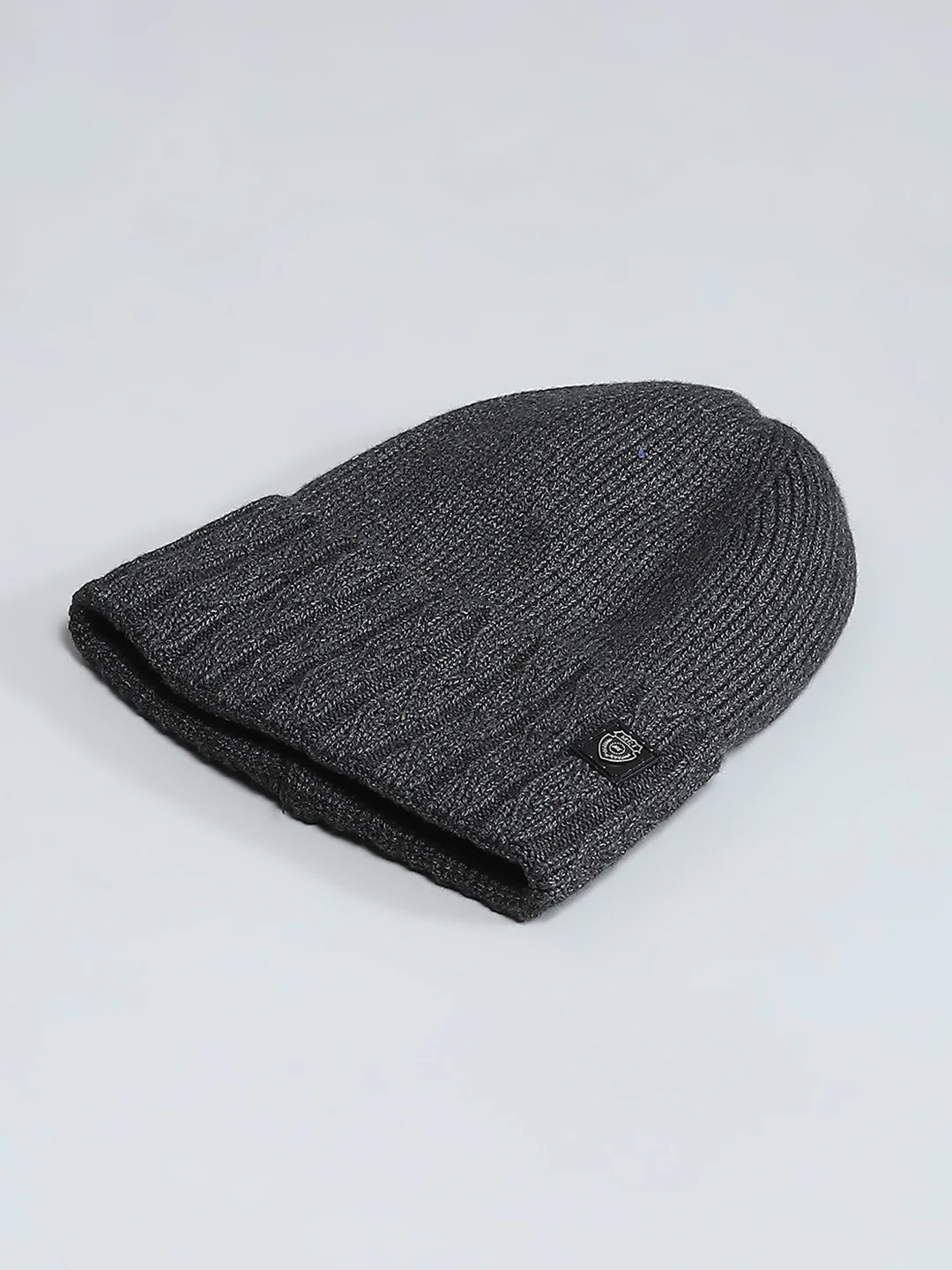 Men Grey Solid Cap - Image 6