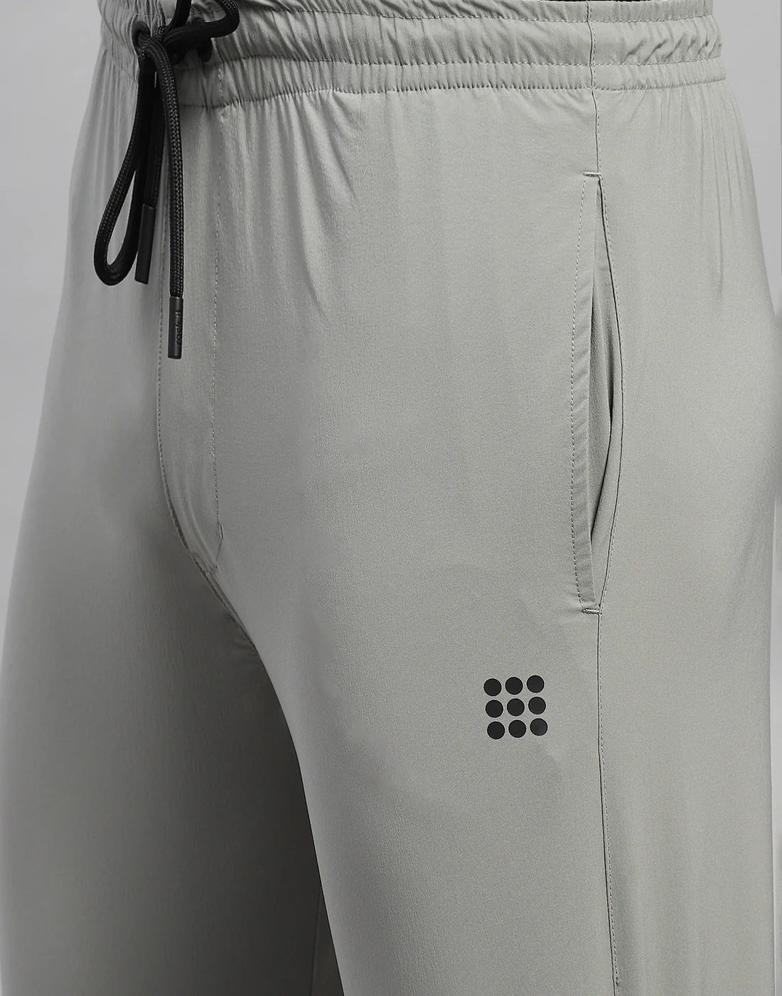 Rock.it Men Grey Solid Regular Fit Lower - Image 6