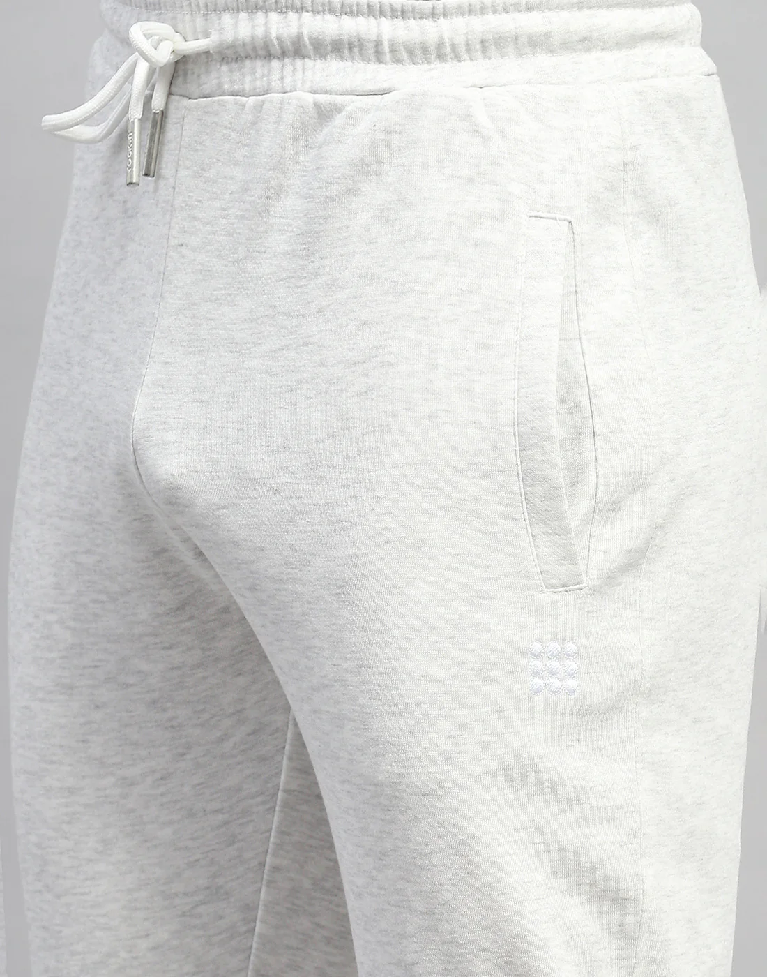Rock.it Men Grey Solid Regular Fit Lower - Image 6