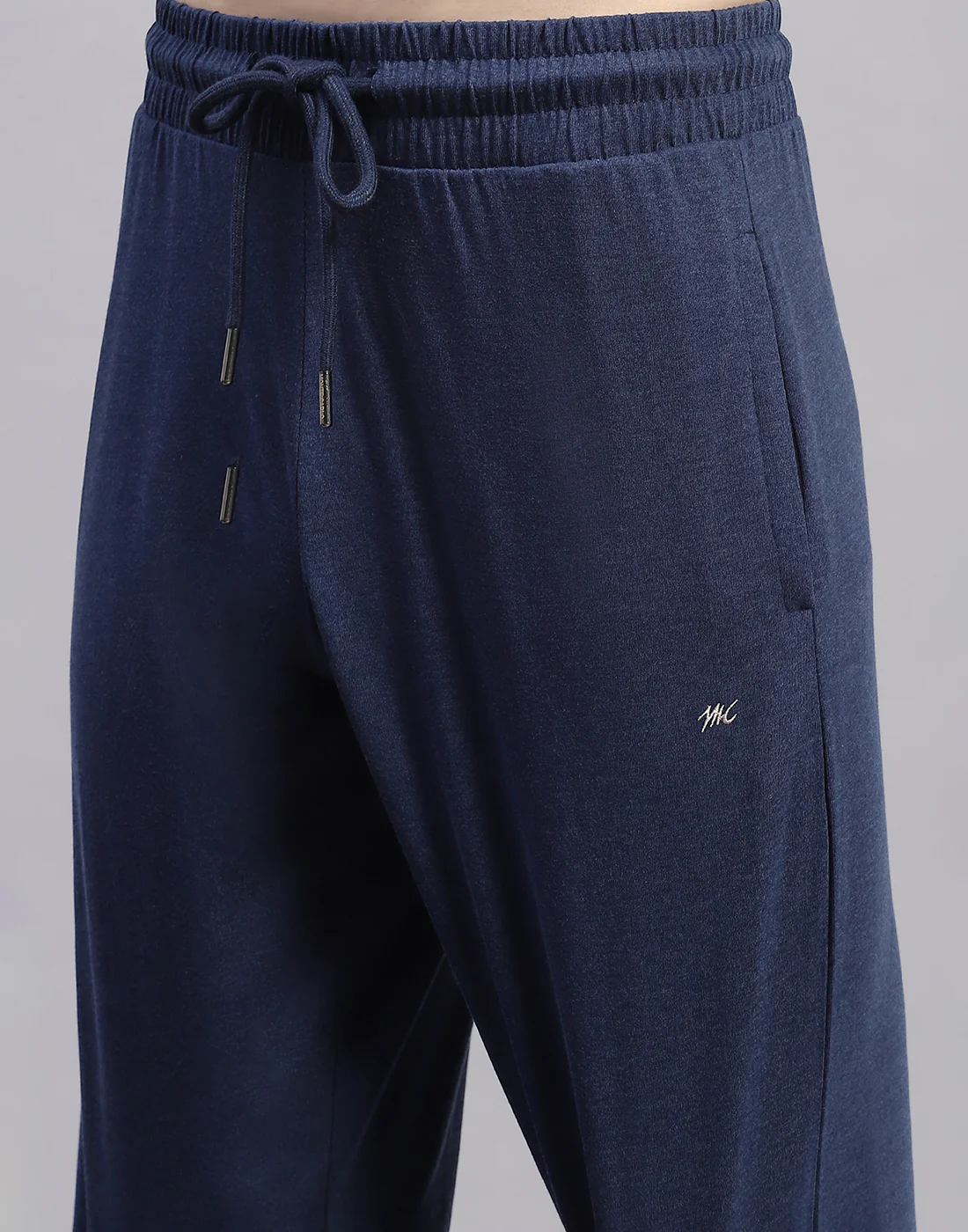 Men Khaki & Navy Blue Solid Polo Collar Half Sleeve Lower Set - Image 8