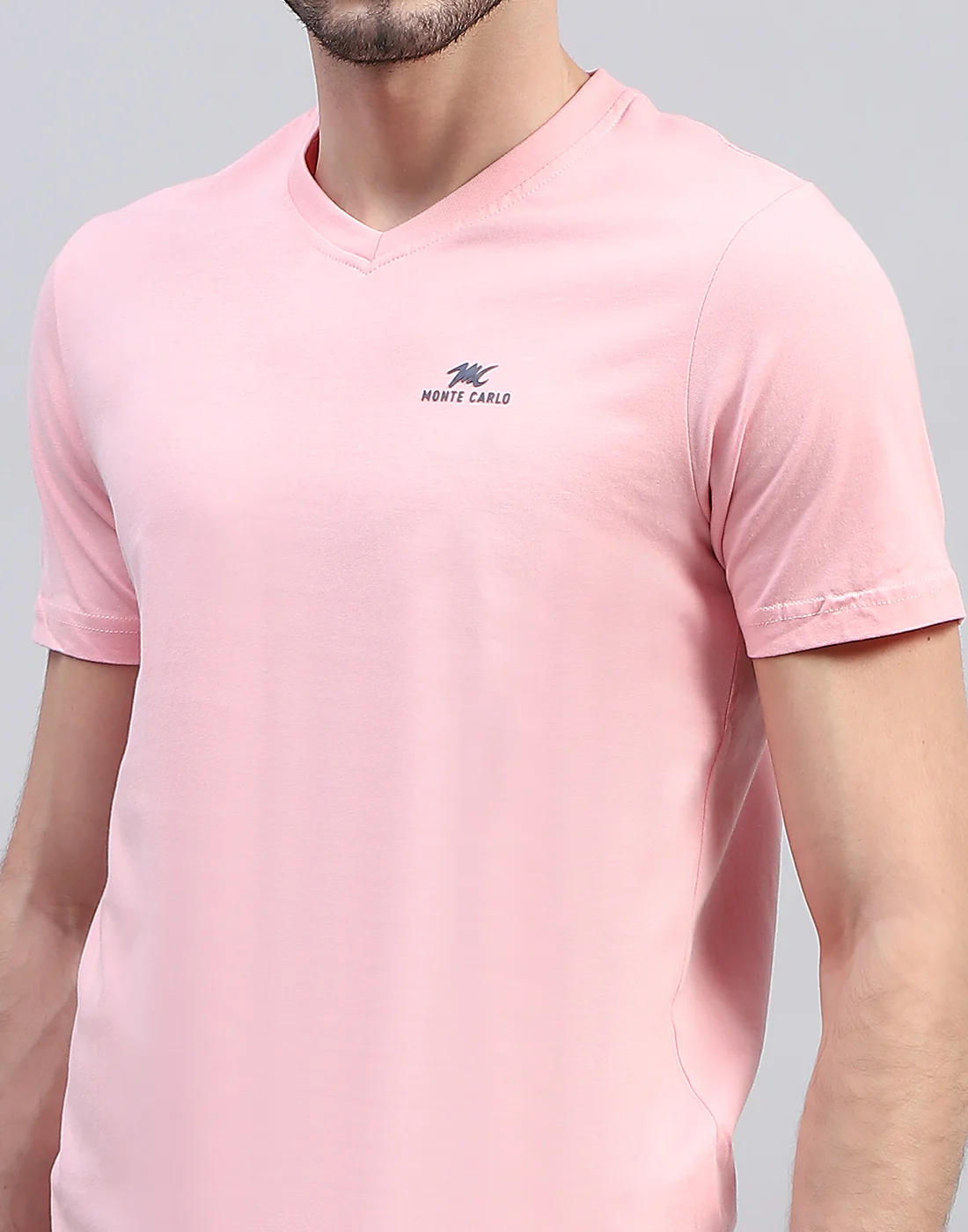 Men Multicolor Solid V Neck Half Sleeve T-Shirt (Pack of 3) - Image 14