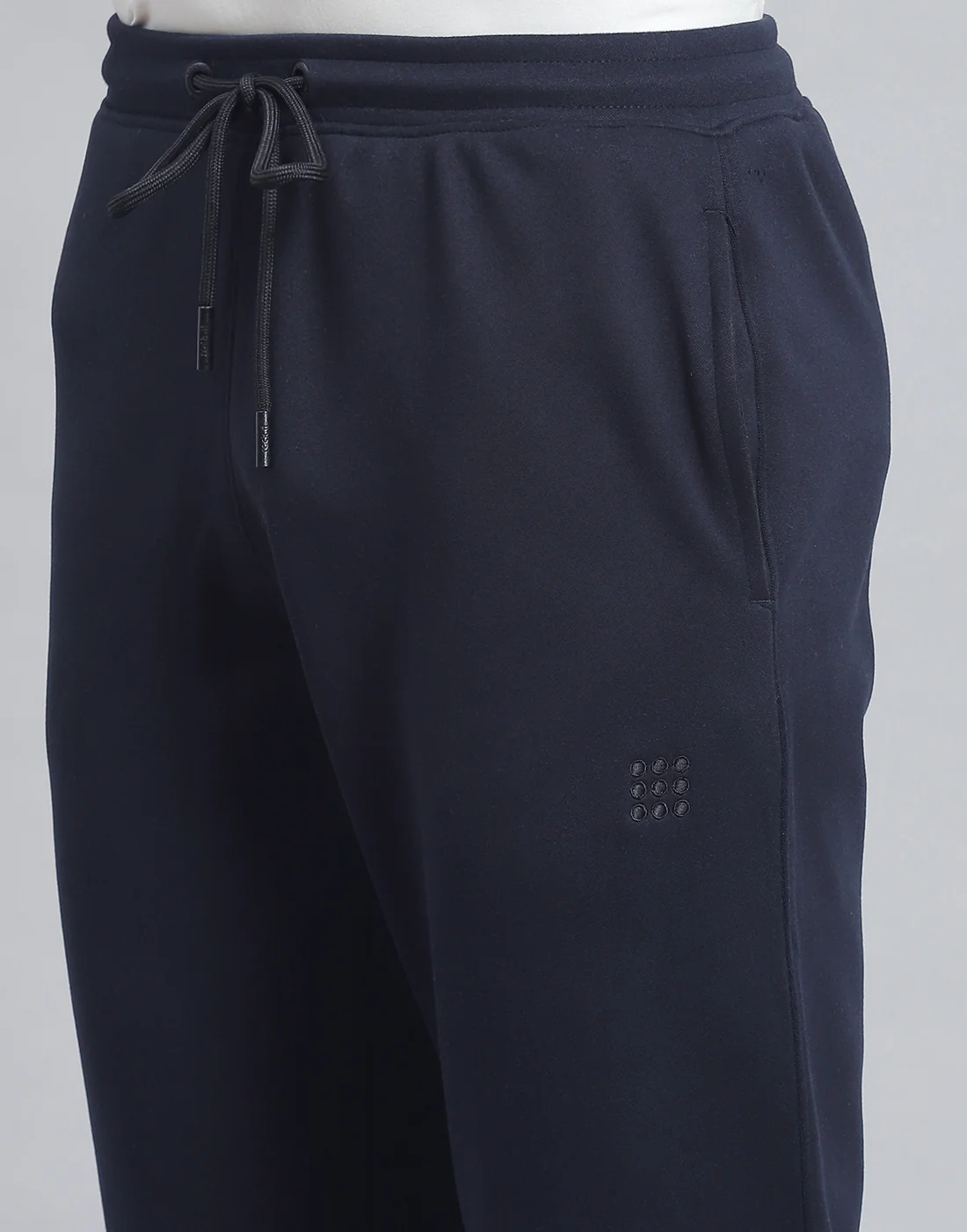 Rock.it Men Navy Blue Solid Regular Fit Winter Lower - Image 6
