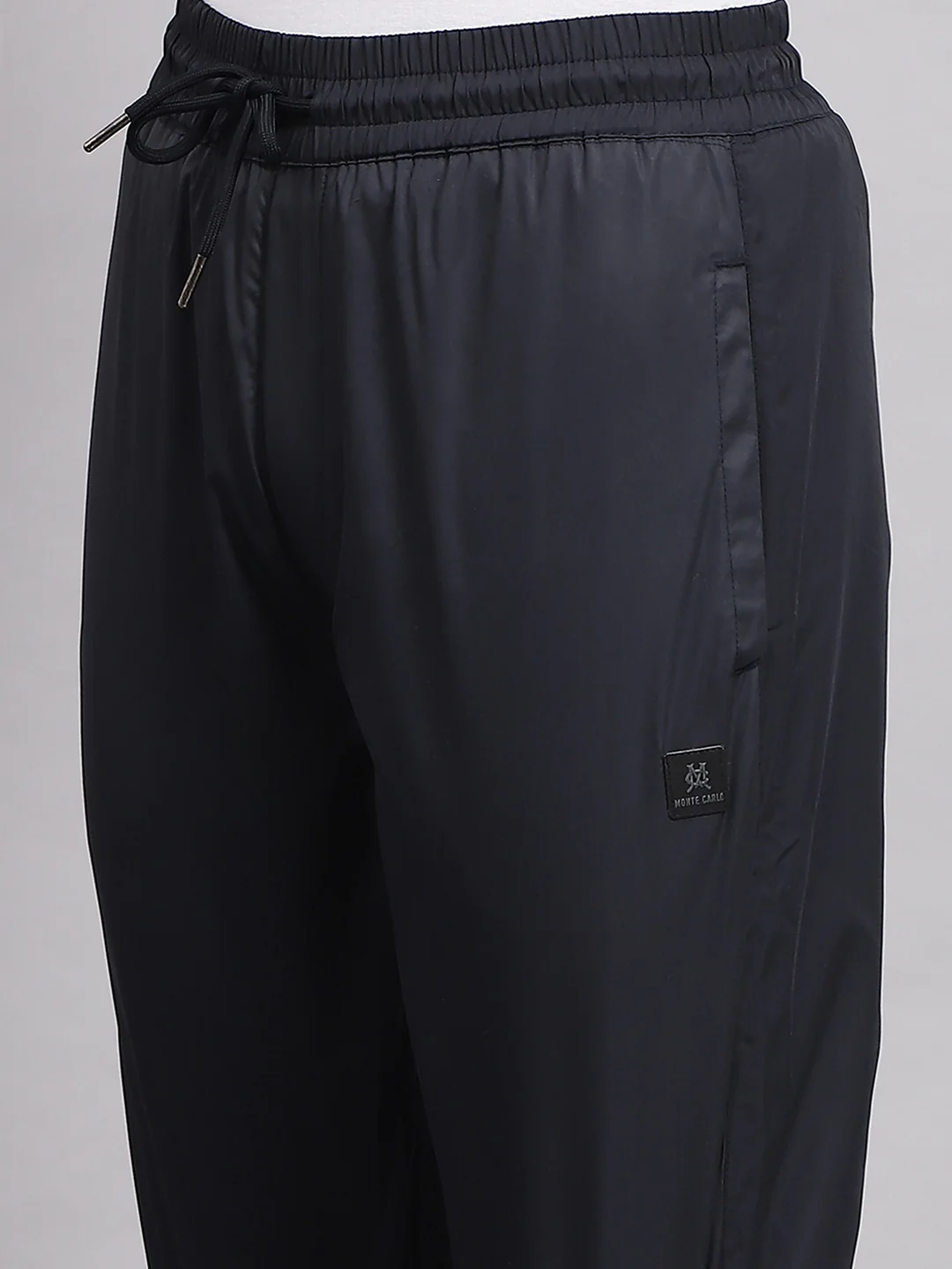 Men Navy Blue Solid Regular Fit Lower - Image 7