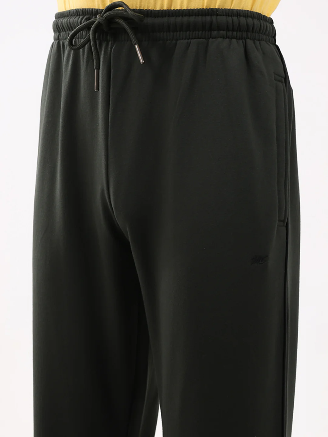 Men Olive Solid Regular Fit Winter Lower - Image 6