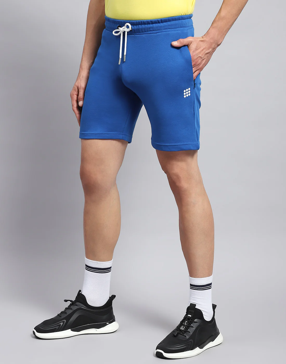 Rock.it Men Royal Blue Solid Smart Fit Short - Image 4
