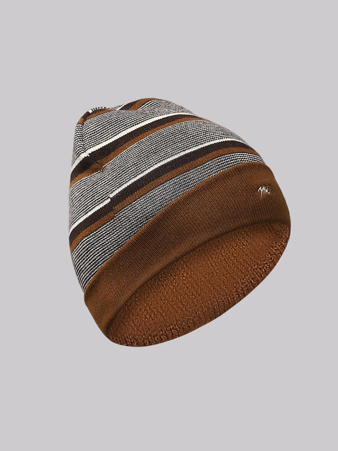 Men Rust Self Design Cap - Image 2