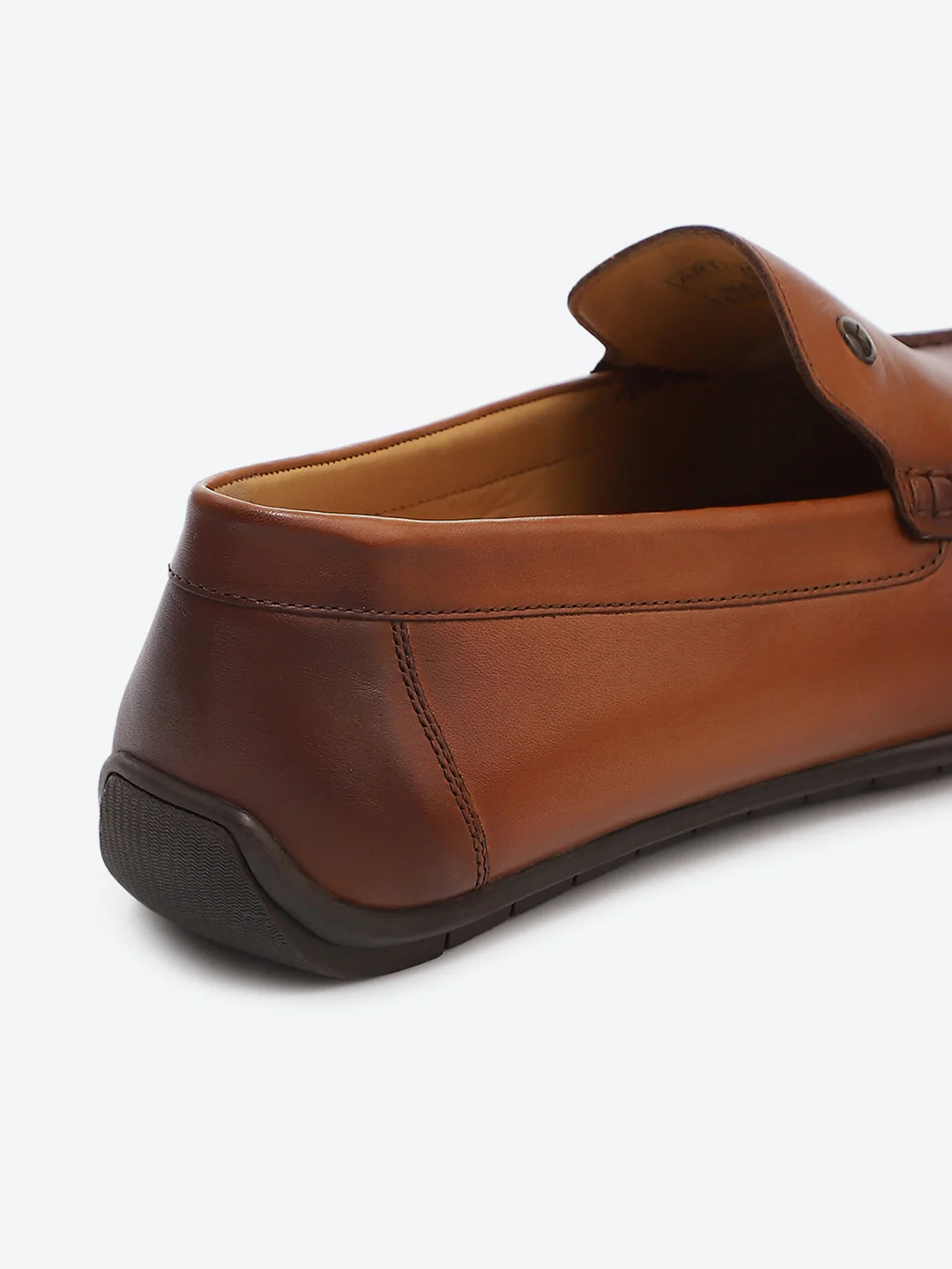 Monte Carlo Tan Casual Slip on Leather Loafers for Men - Image 9
